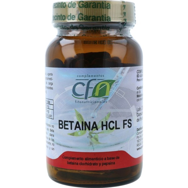 Betaina Hcl Fs 60 Capsulas Cfn